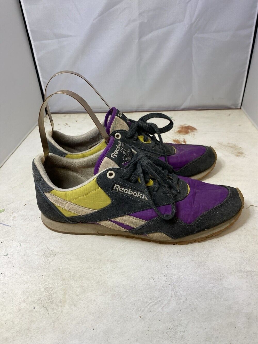 Reebok Sneakers Classic Alicia Keys Nylon Women’s Sz 8.5M - Picture 2 of 9